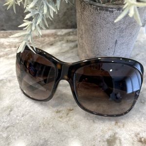 Vintage Prada Tortoise Acetate Sunglasses